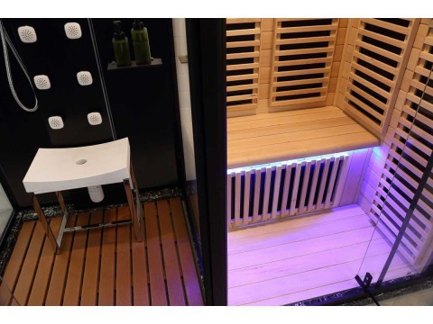 Sauna met stoomcabine - rechts model - London