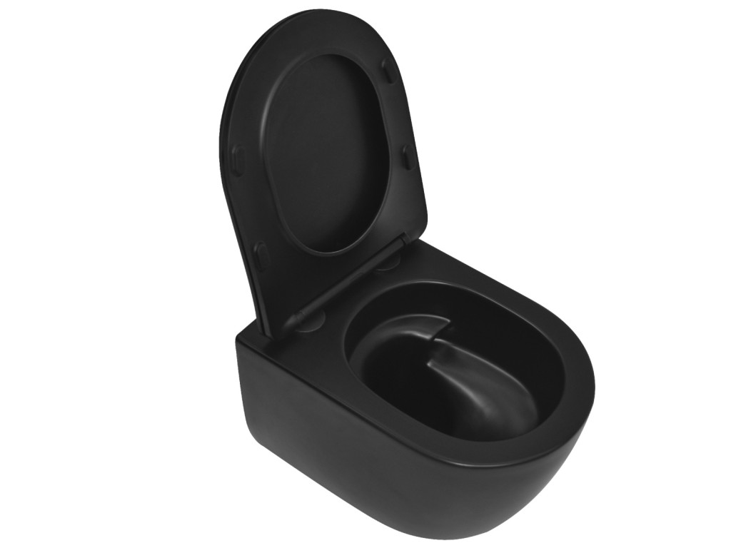 Hangend rimless toilet - Turbo flush - Brooklyn - Mawialux