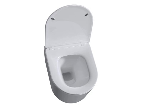 Hangend compact toilet - Kreta