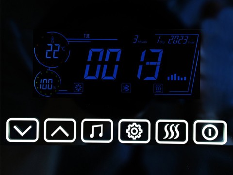 LED Badkamerspiegel - Bluetooth - Noël